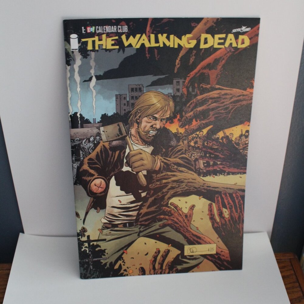 The Walking Dead #1 Go! Calendar Club Cover Version 2017
